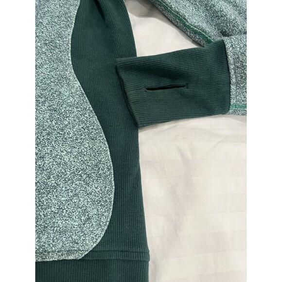 Lululemon Scuba Women’s Full Zip Hoodie Jacket Size 6 Green EUC Fleece Lined - Picture 9 of 10